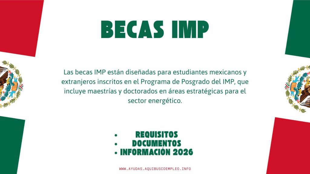 becas IMP